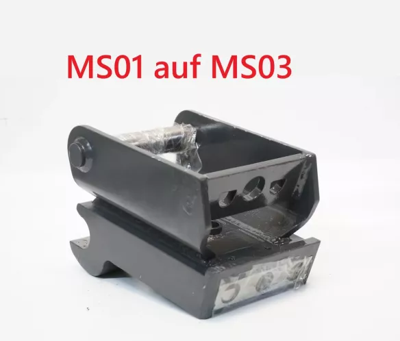 Adapter MS01 auf MS03 Schnellwechsler SW01 auf SW03