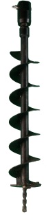 Nante Bohraufsatz 120mm für hydraulischen Erdbohrer NT10 