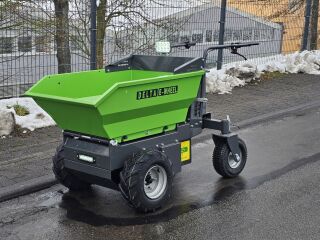 Delta-Competent Elektro Minidumper 4x2 mit hydr. Kippung 500 kg 