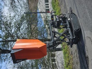 Delta-Competent Hochentlader Raupendumper Kettendumper hydr. Kippbar 500kg 