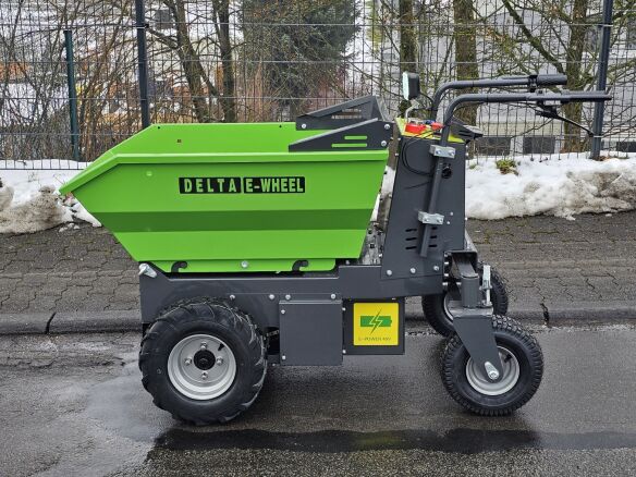 Delta-Competent Elektro Minidumper 4x2 mit hydr. Kippung 500 kg