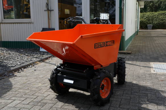 Delta-Competent 4x4 Allrad elektronischer Minidumper Schubkarre Knickgelenkt 300kg