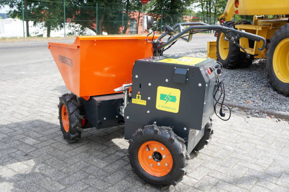 Delta-Competent 4x4 Allrad elektronischer Minidumper Schubkarre Knickgelenkt 300kg