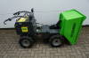 Delta-Competent 4x4 Allrad elektronischer Minidumper mit hydr. Kippfunktion Schubkarre Knickgelenkt 300kg