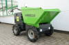 Delta-Competent 4x4 Allrad elektronischer Minidumper mit hydr. Kippfunktion Schubkarre Knickgelenkt 300kg