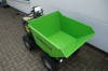 Delta-Competent 4x4 Allrad elektronischer Minidumper mit hydr. Kippfunktion Schubkarre Knickgelenkt 300kg